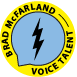Brad McFarland Voice Talent Branding Logo