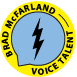Brad McFarland Voice Talent Branding Logo Brad McFarland Voice Talent Branding Logo